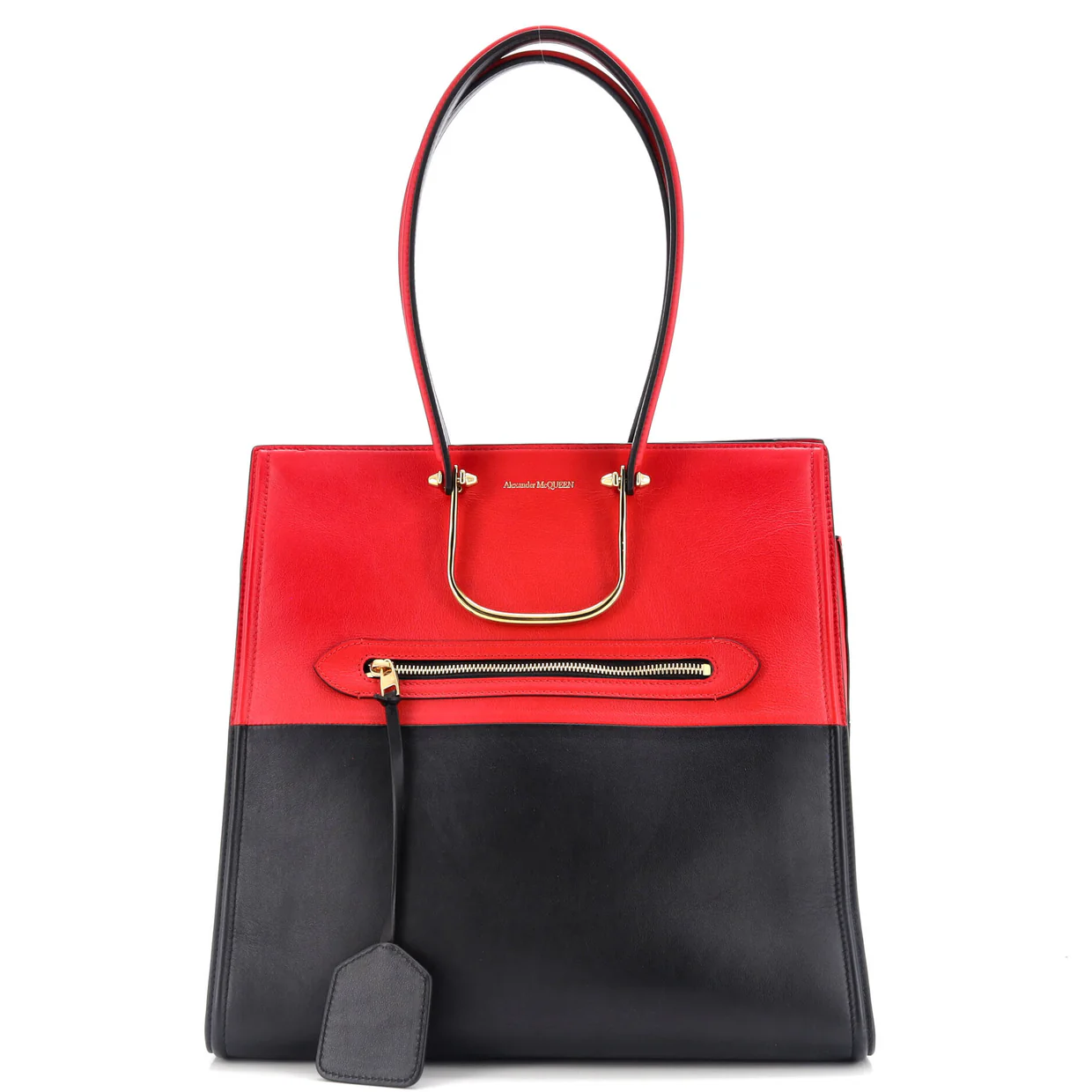 The Tall Story Tote Leather - Deep Luxury