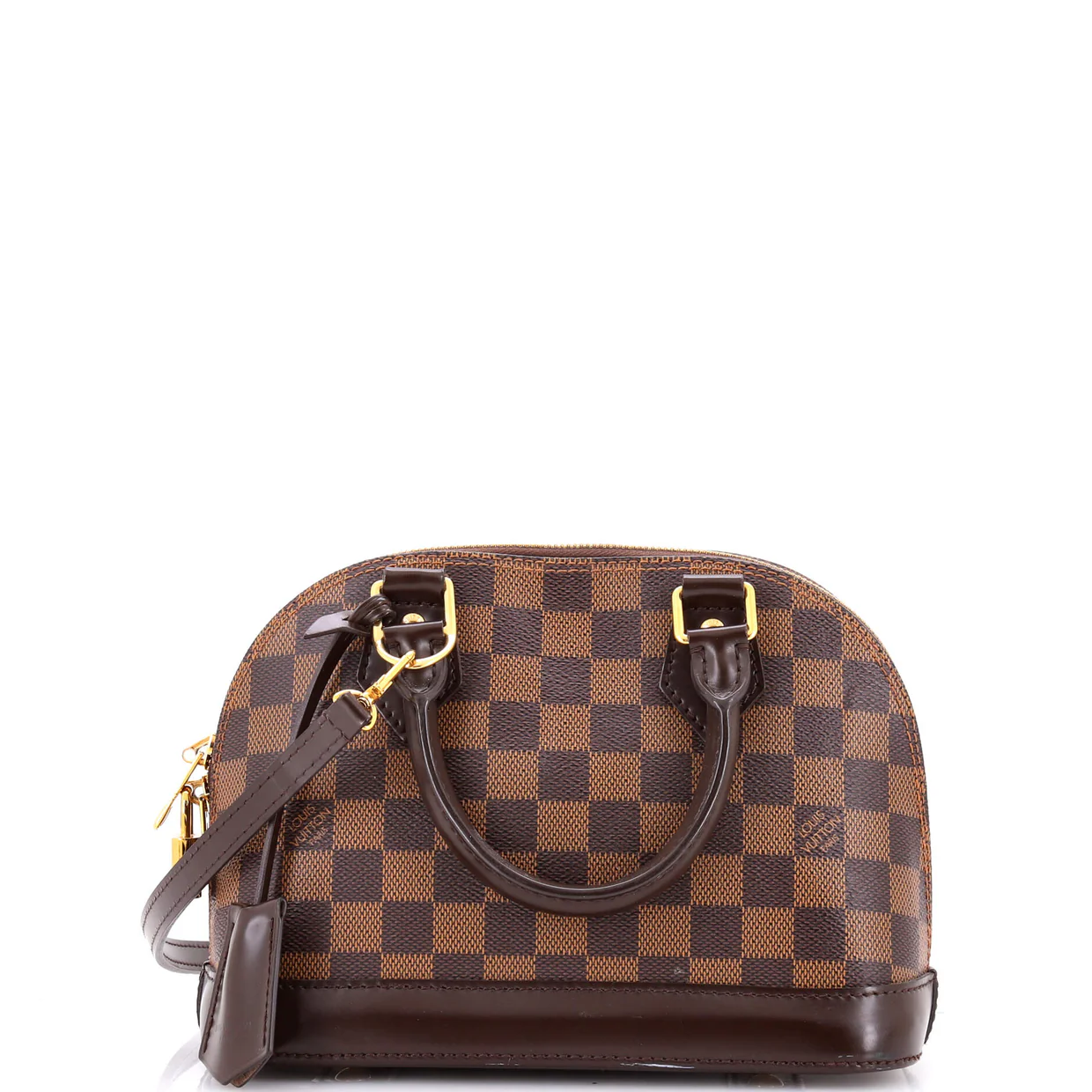 Alma Handbag Damier BB - Deep Luxury