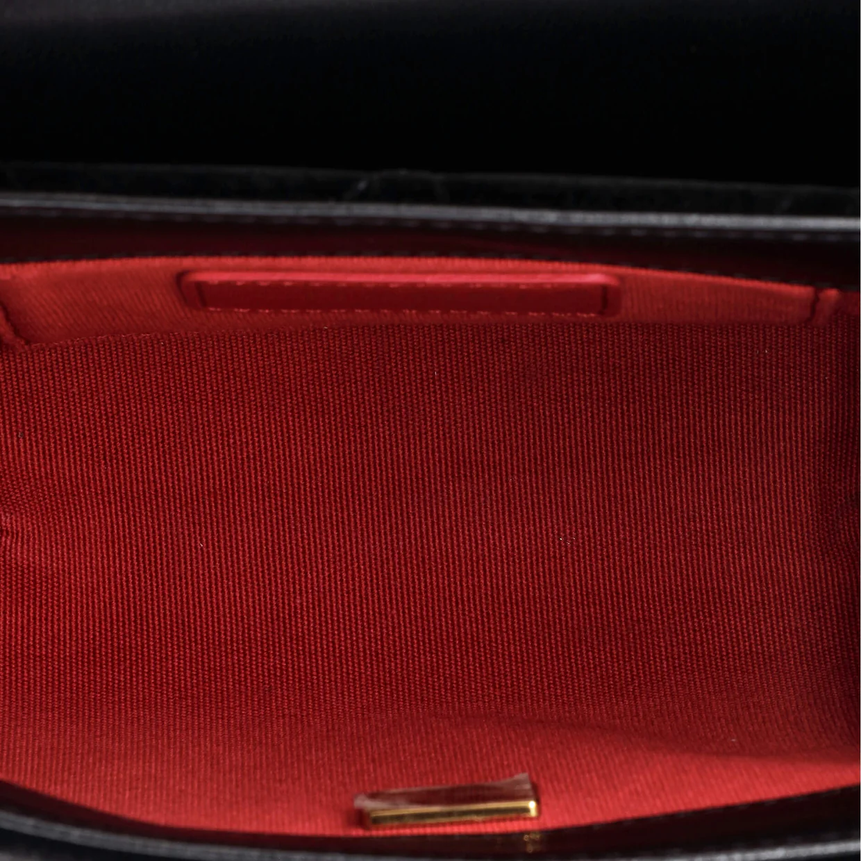 Diamond Lock CC Flap Bag Quilted Velvet with Crystals Mini - Deep Luxury