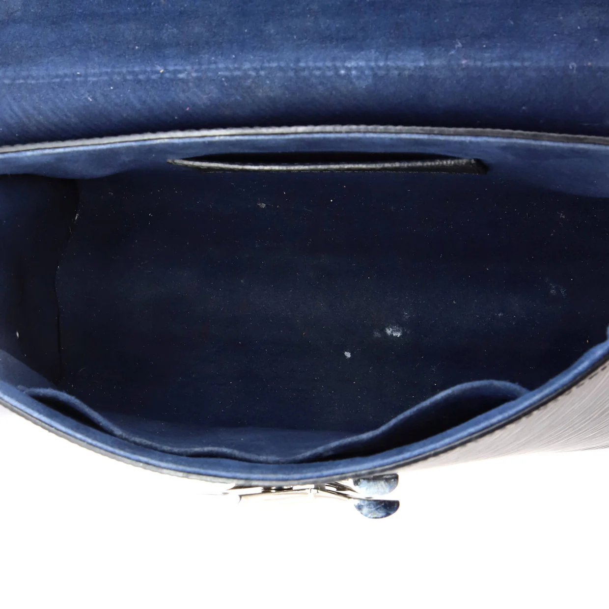 Braided Handle Twist Bag Epi Leather MM - Deep Luxury