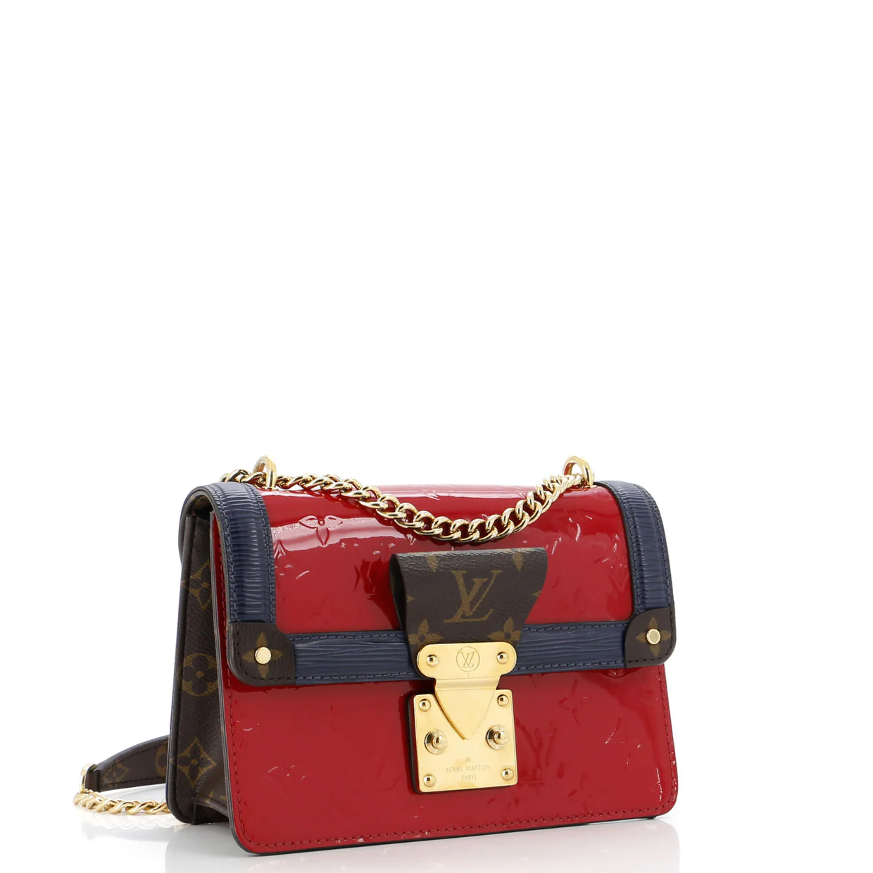 Wynwood Handbag Monogram Vernis with Monogram Canvas - Deep Luxury