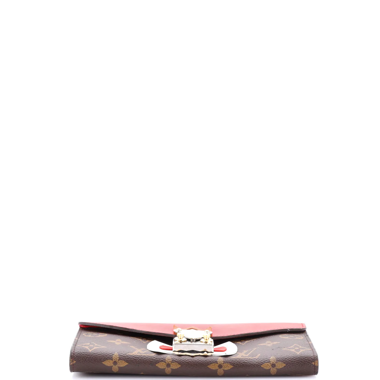 Tribal Mask Sarah Wallet Monogram Canvas and Leather - Deep Luxury