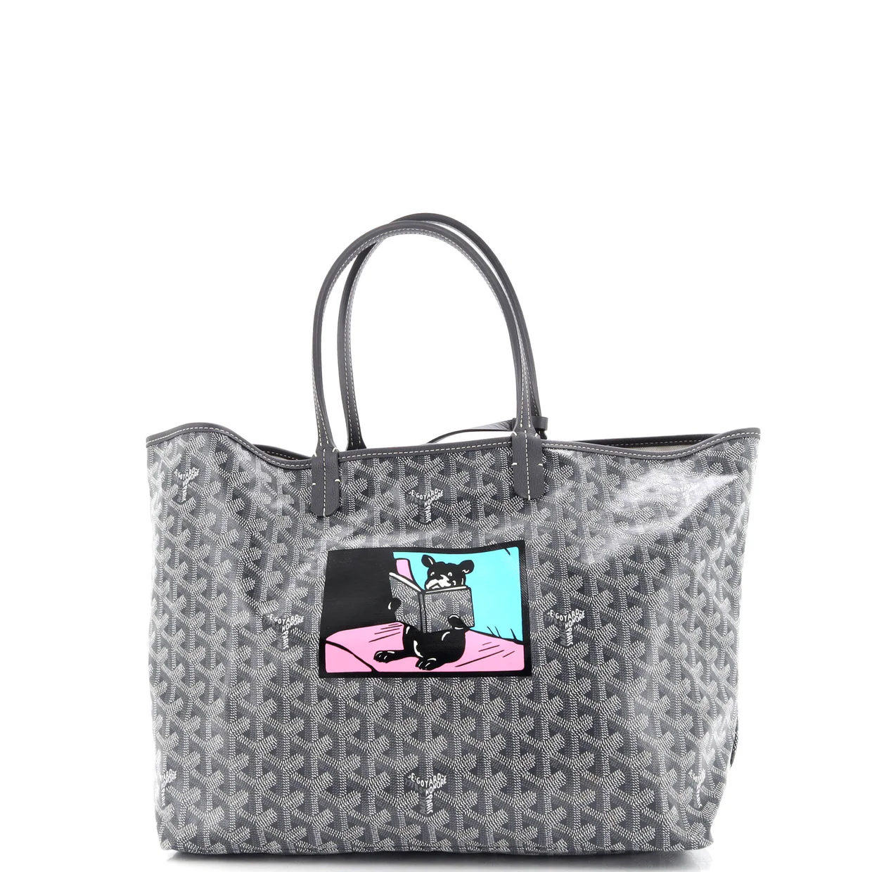Saint Louis Tote Printed Coated Canvas PM - Deep Luxury