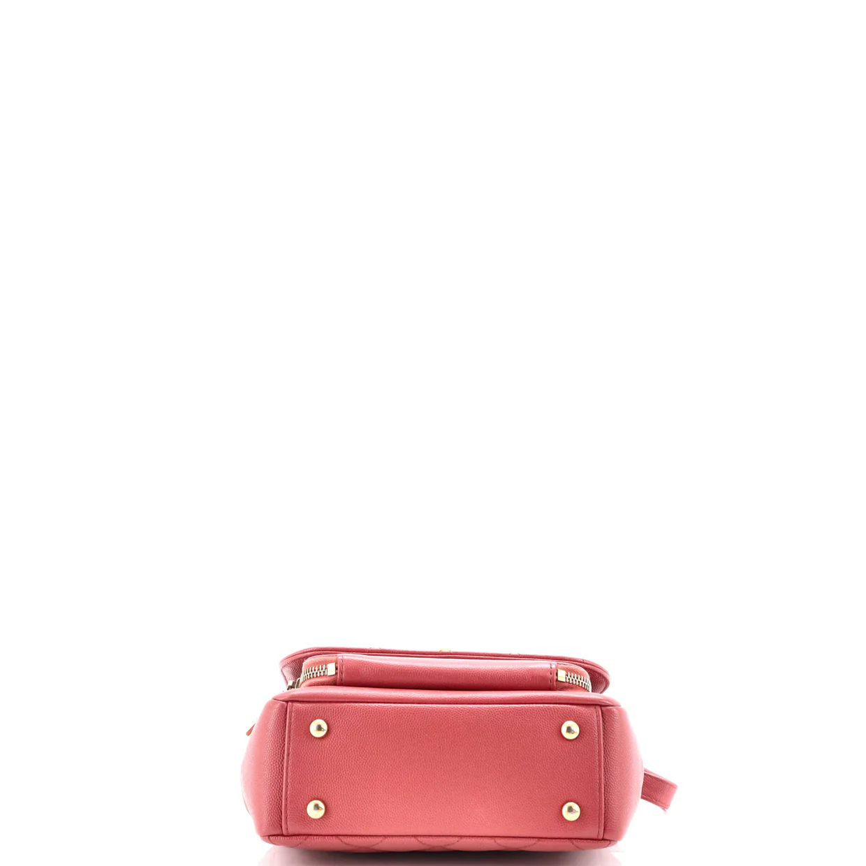 Business Affinity Flap Bag Quilted Caviar Small - Deep Luxury