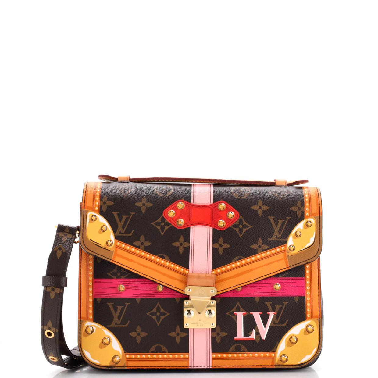 Pochette Metis Limited Edition Summer Trunks Monogram Canvas - Deep Luxury