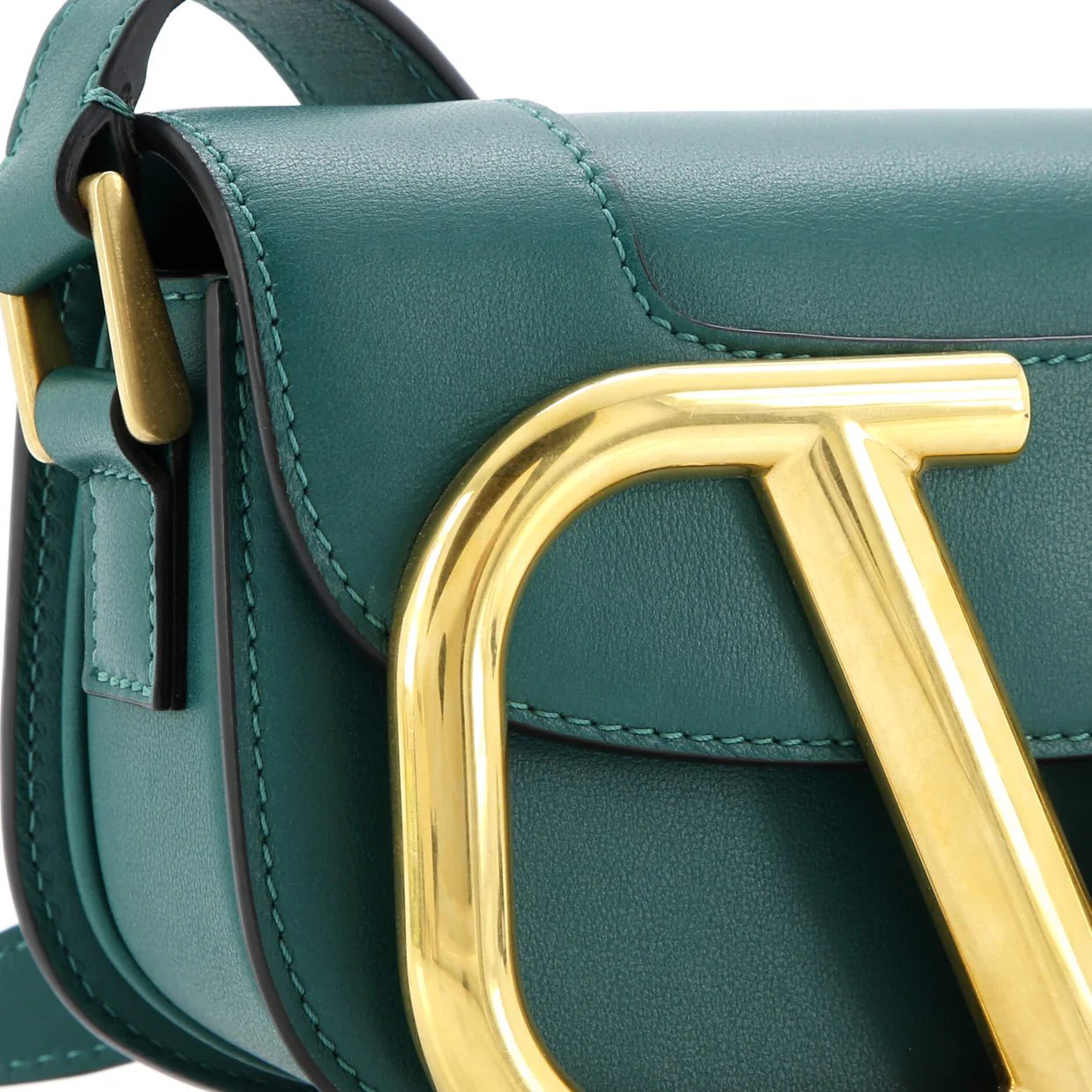 Supervee Crossbody Bag Leather Small - Deep Luxury