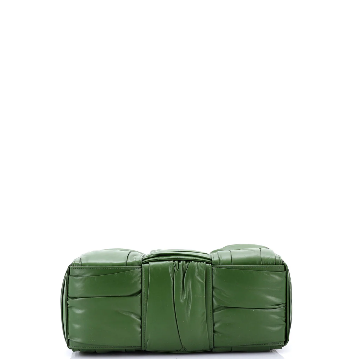 Arco Tote Maxi Intrecciato Plisse Leather Small - Deep Luxury