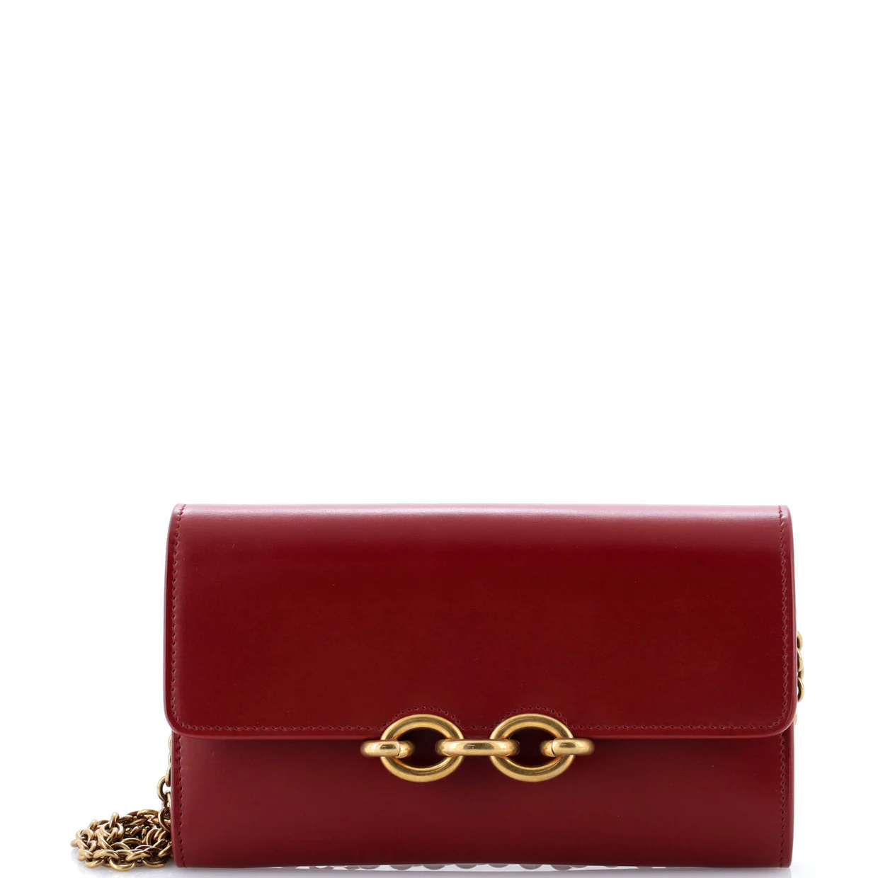 Le Maillon Chain Wallet Leather - Deep Luxury