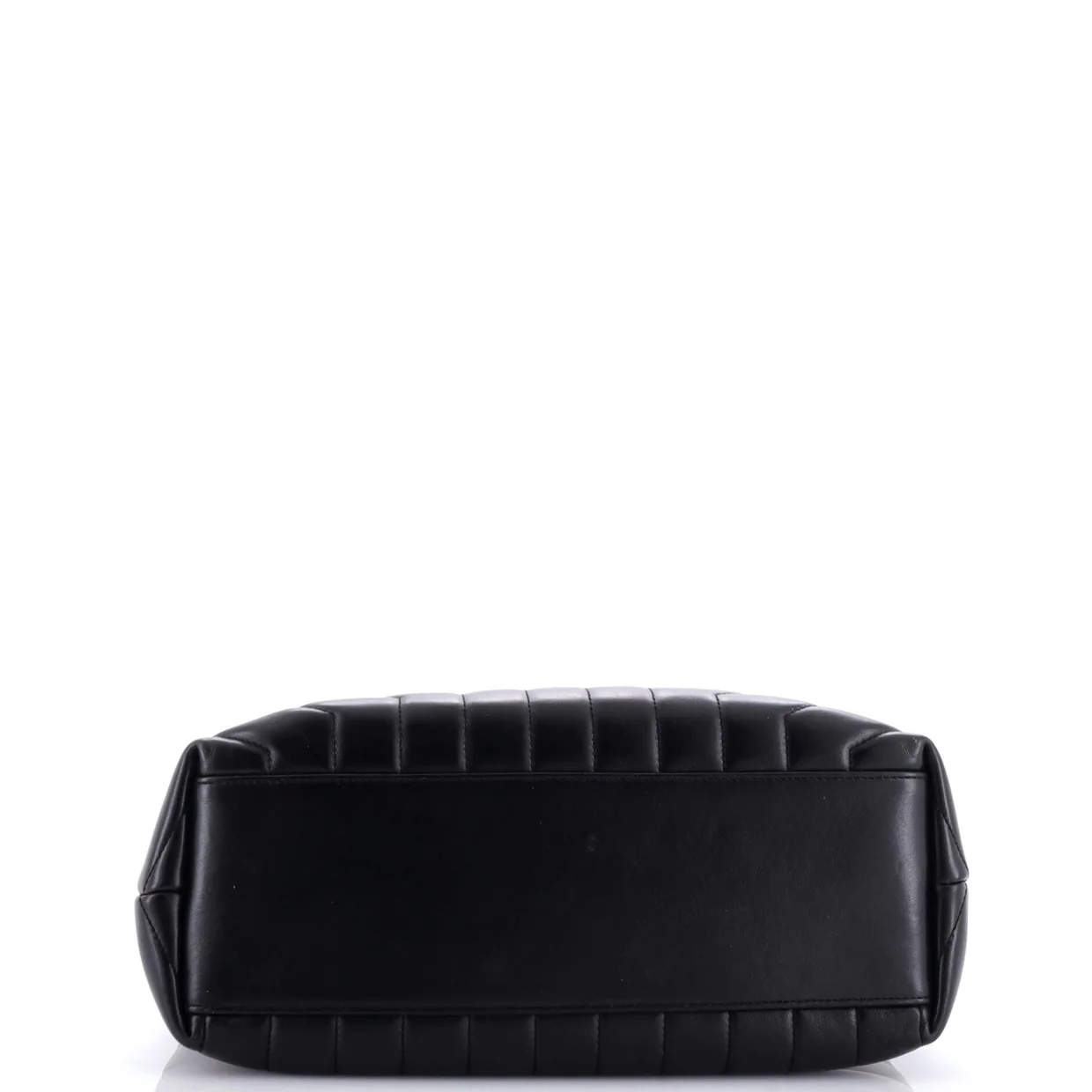 Loulou Shoulder Bag Matelasse Chevron Leather Medium - Deep Luxury