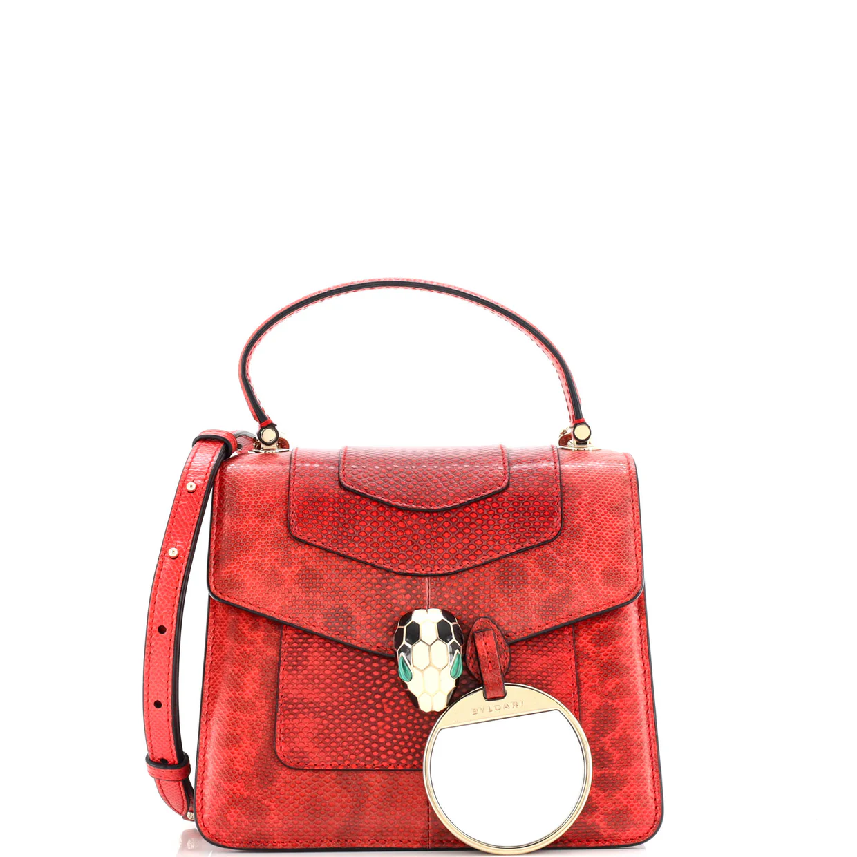 Serpenti Forever Top Handle Bag Karung Small - Deep Luxury