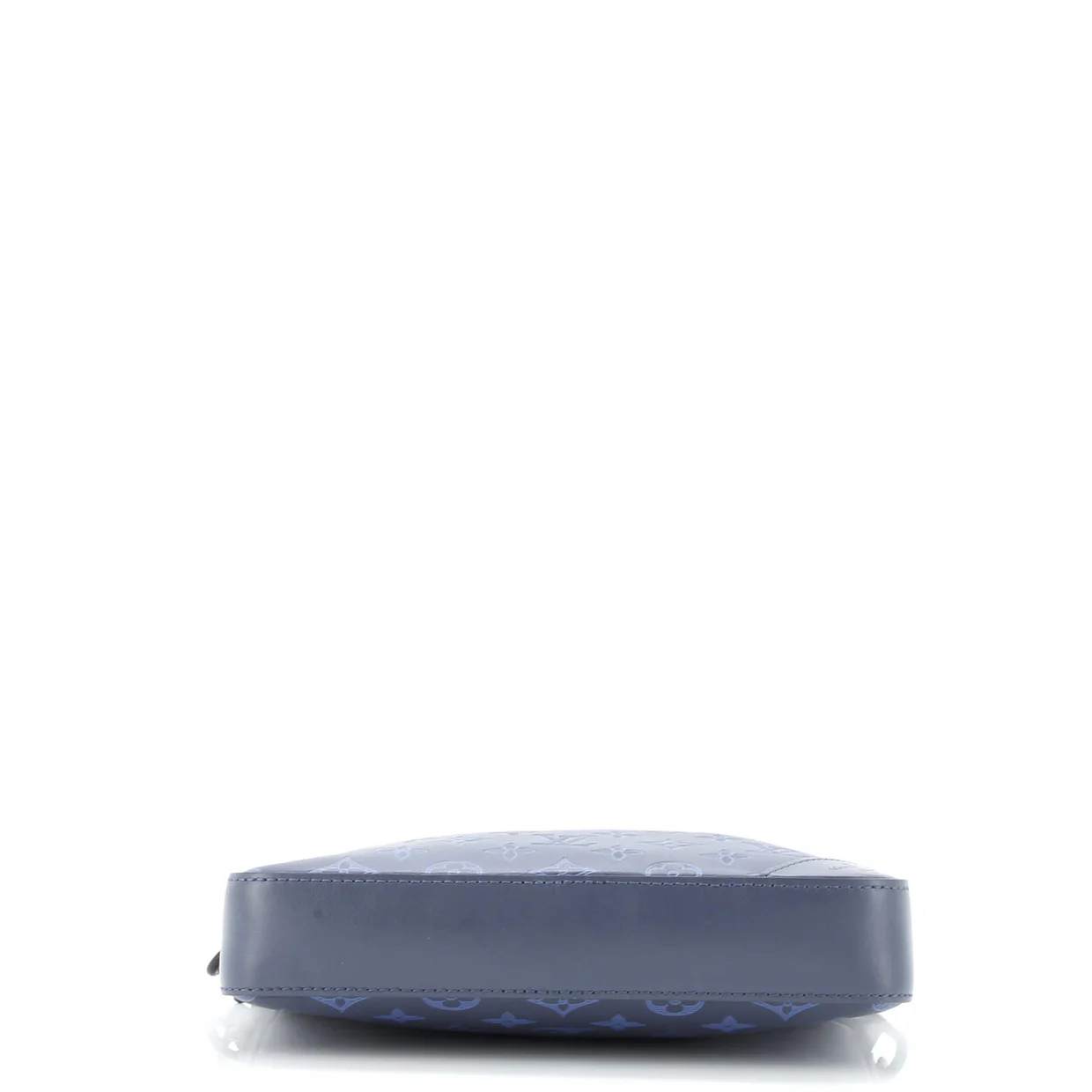 Duo Messenger Bag Monogram Shadow Leather - Deep Luxury