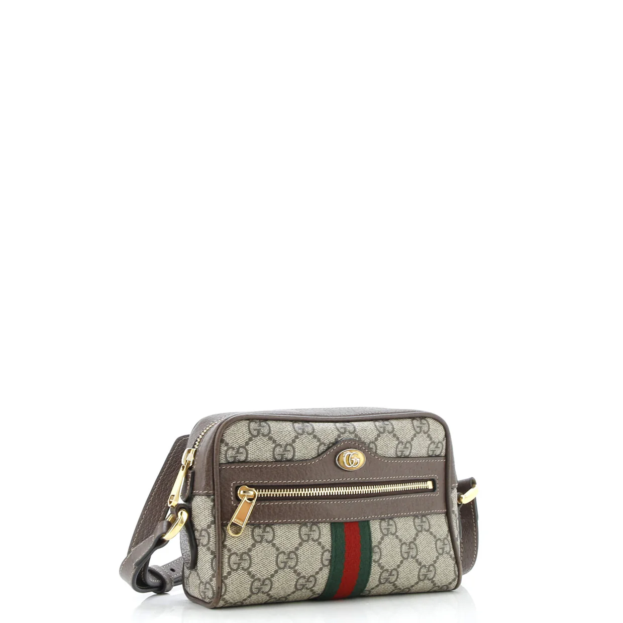 Ophidia Shoulder Bag GG Coated Canvas Mini - Deep Luxury