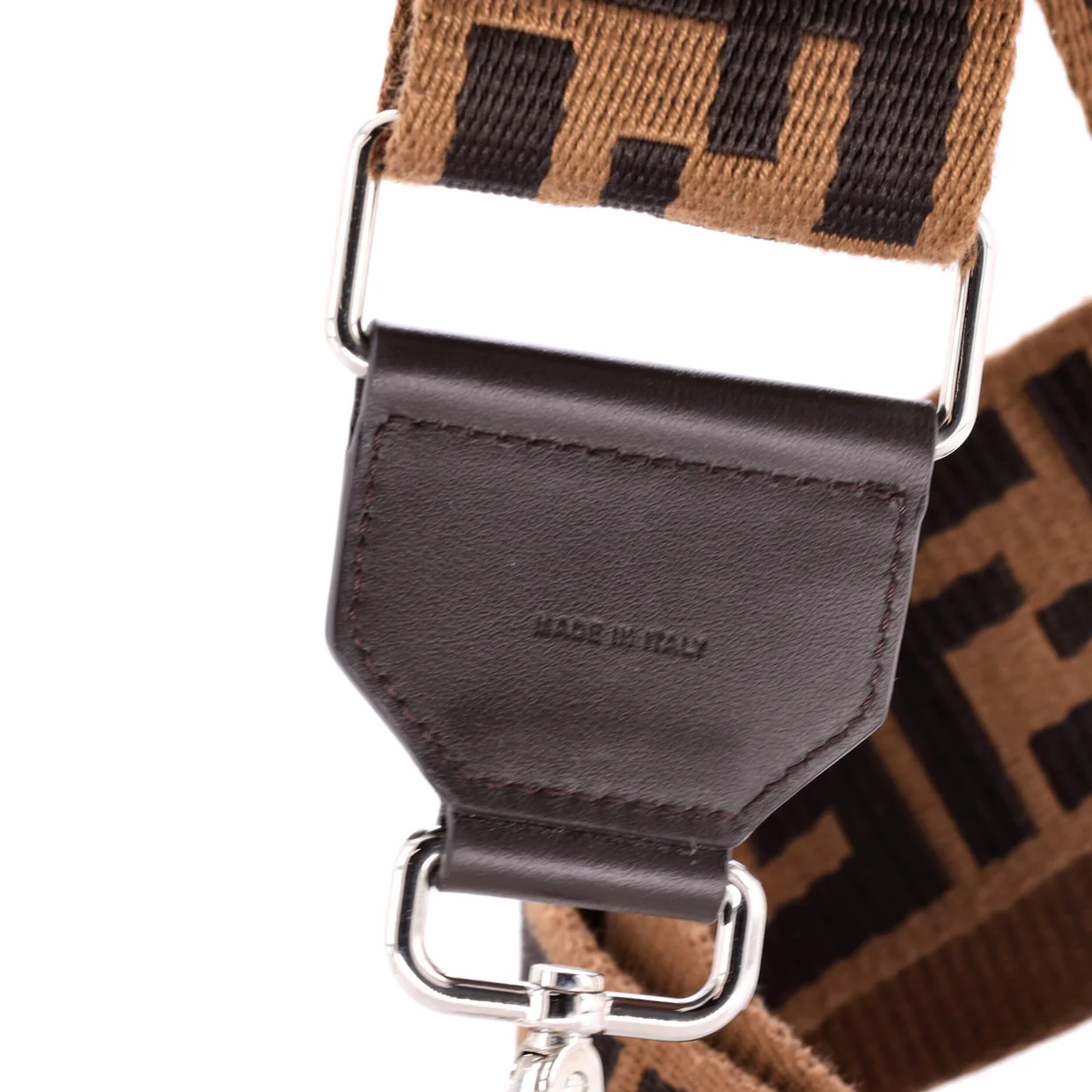 FF 1974 Strap You Shoulder Strap Zucca Canvas - Deep Luxury