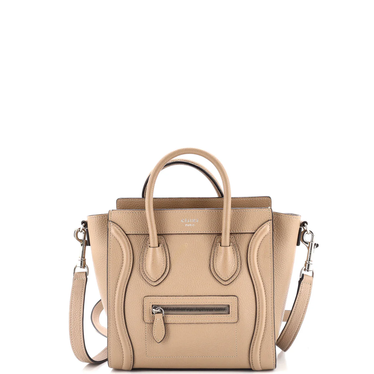 Luggage Bag Grainy Leather Nano - Deep Luxury