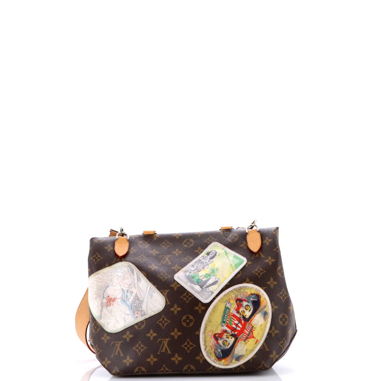 Cindy Sherman Camera Messenger Bag Patch Embellished Monogram Canvas - Deep Luxury