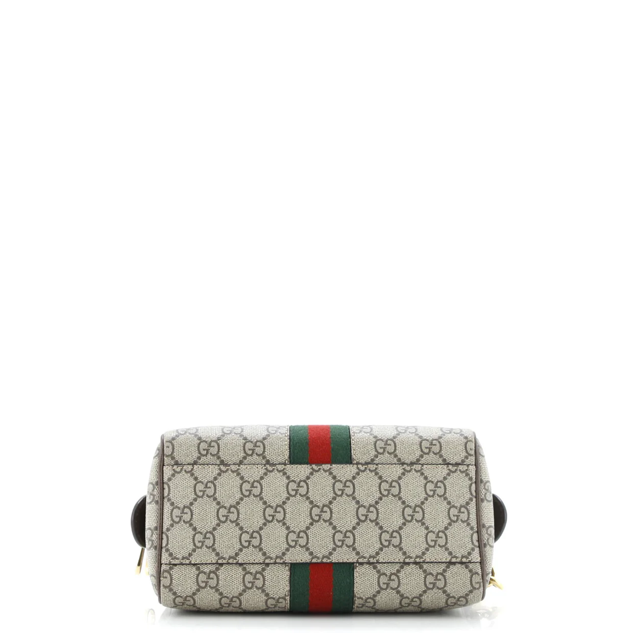 Ophidia Convertible Boston Bag GG Coated Canvas Small - Deep Luxury