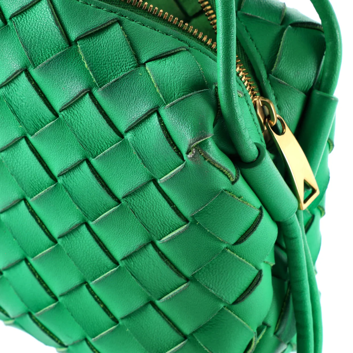 Loop Crossbody Bag Intrecciato Nappa Small - Deep Luxury