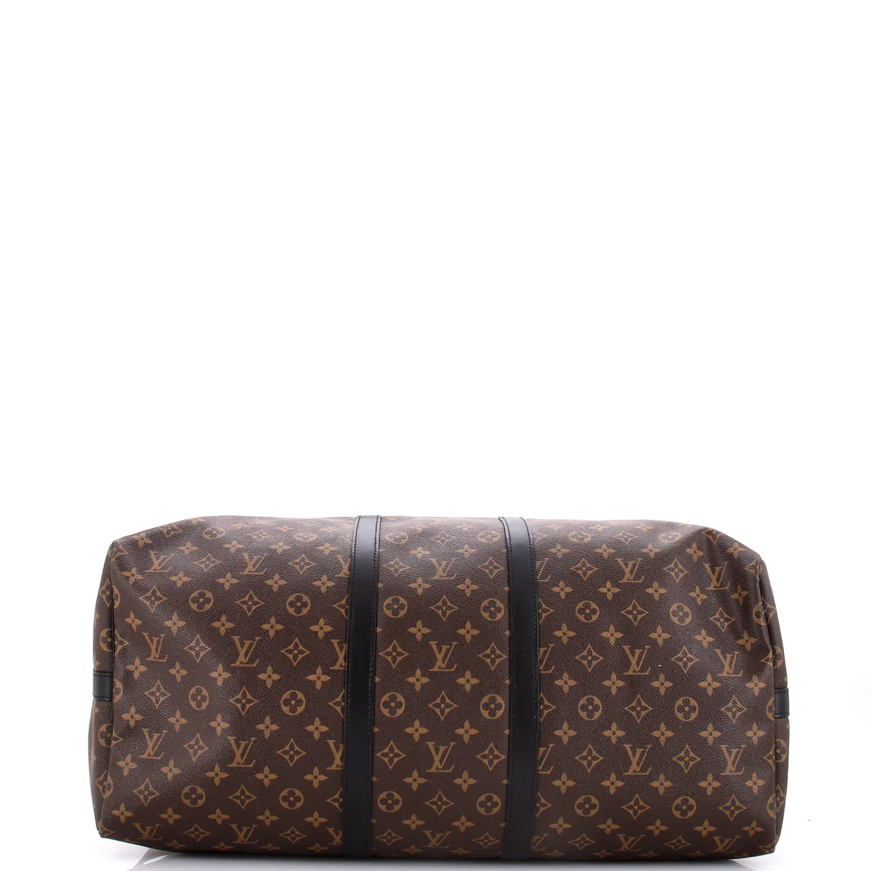 Keepall Bandouliere Bag Macassar Monogram Canvas 55 - Deep Luxury
