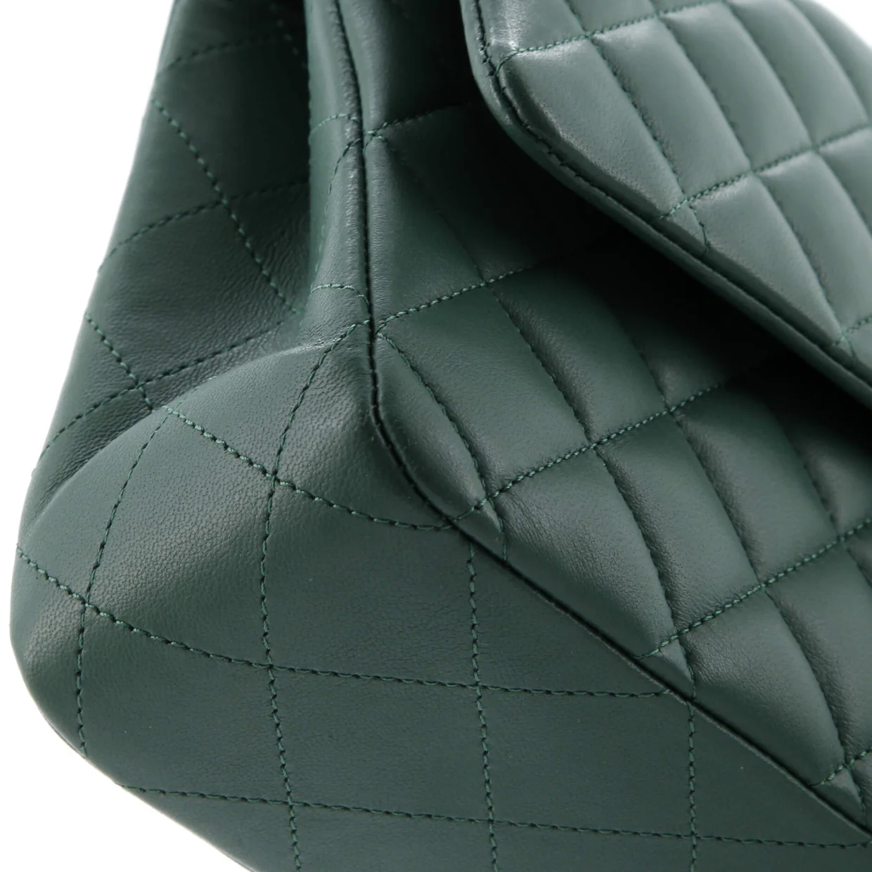 Classic Double Flap Bag Quilted Lambskin Medium - Deep Luxury