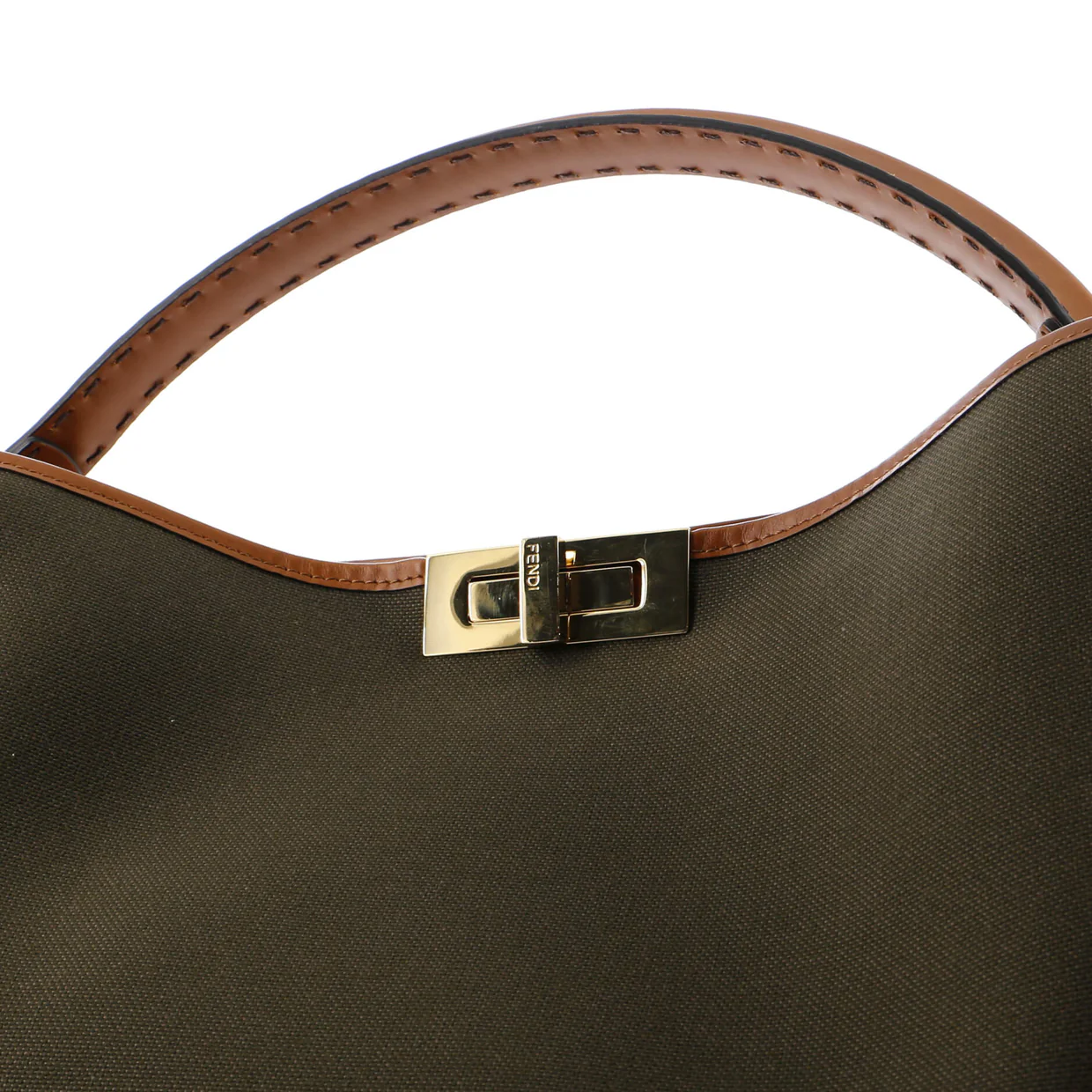 Peekaboo X-Lite Bag Canvas with Leather Large - Deep Luxury