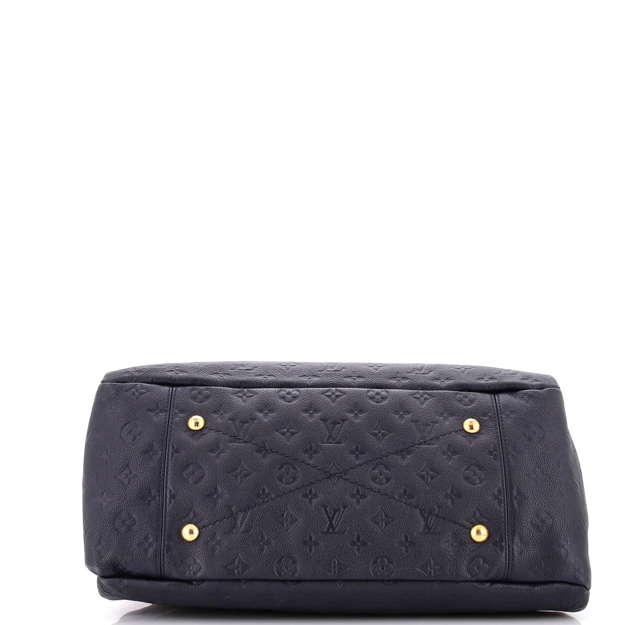 Artsy Handbag Monogram Empreinte Leather MM - Deep Luxury