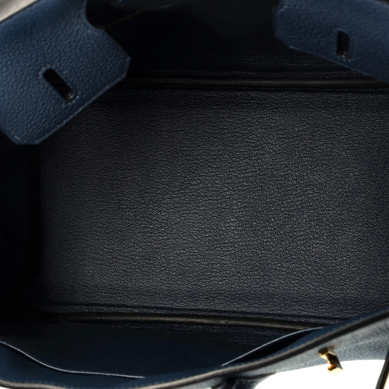 Birkin Handbag Bleu De Prusse Togo with Gold Hardware 25 - Deep Luxury