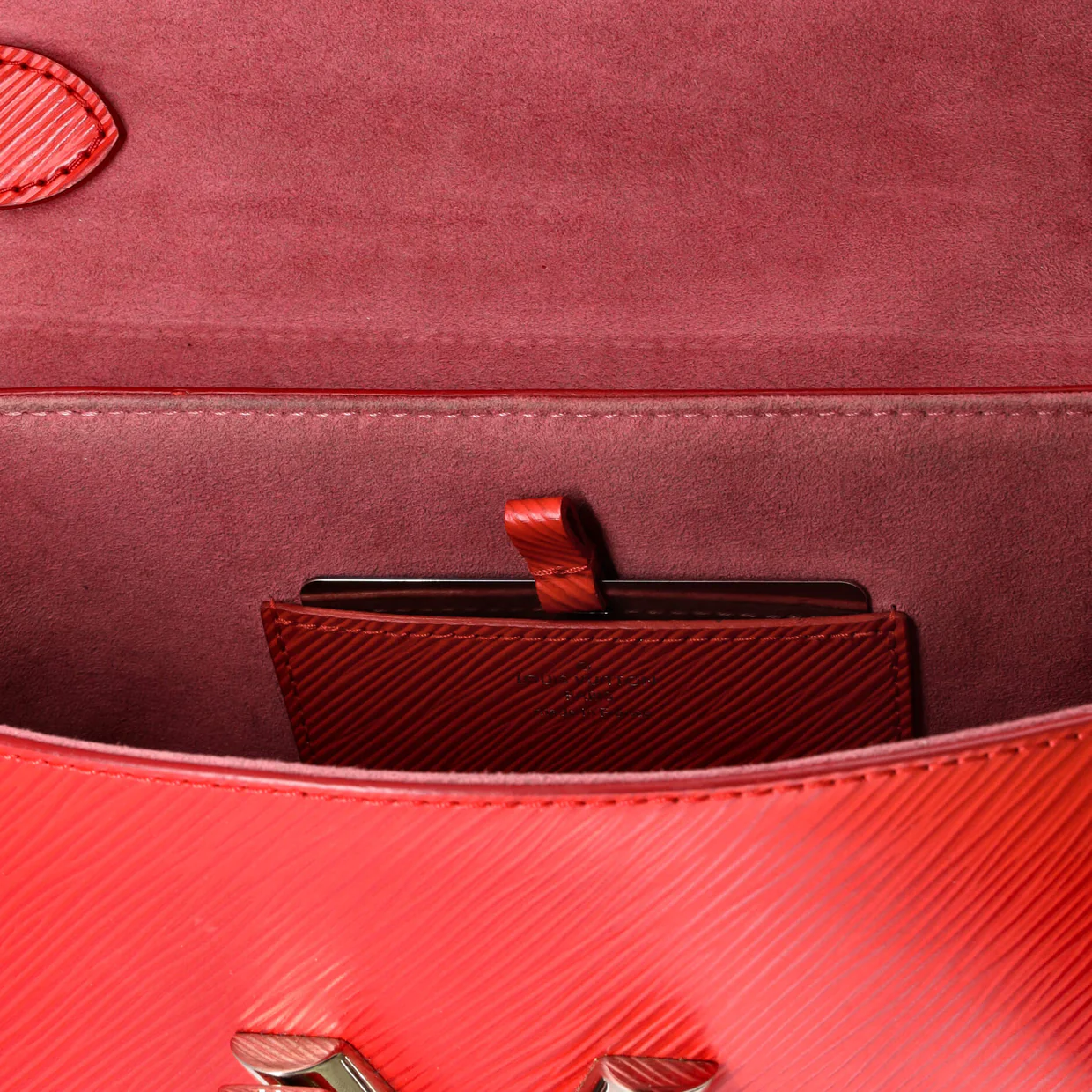 Twist Handbag Epi Leather MM - Deep Luxury