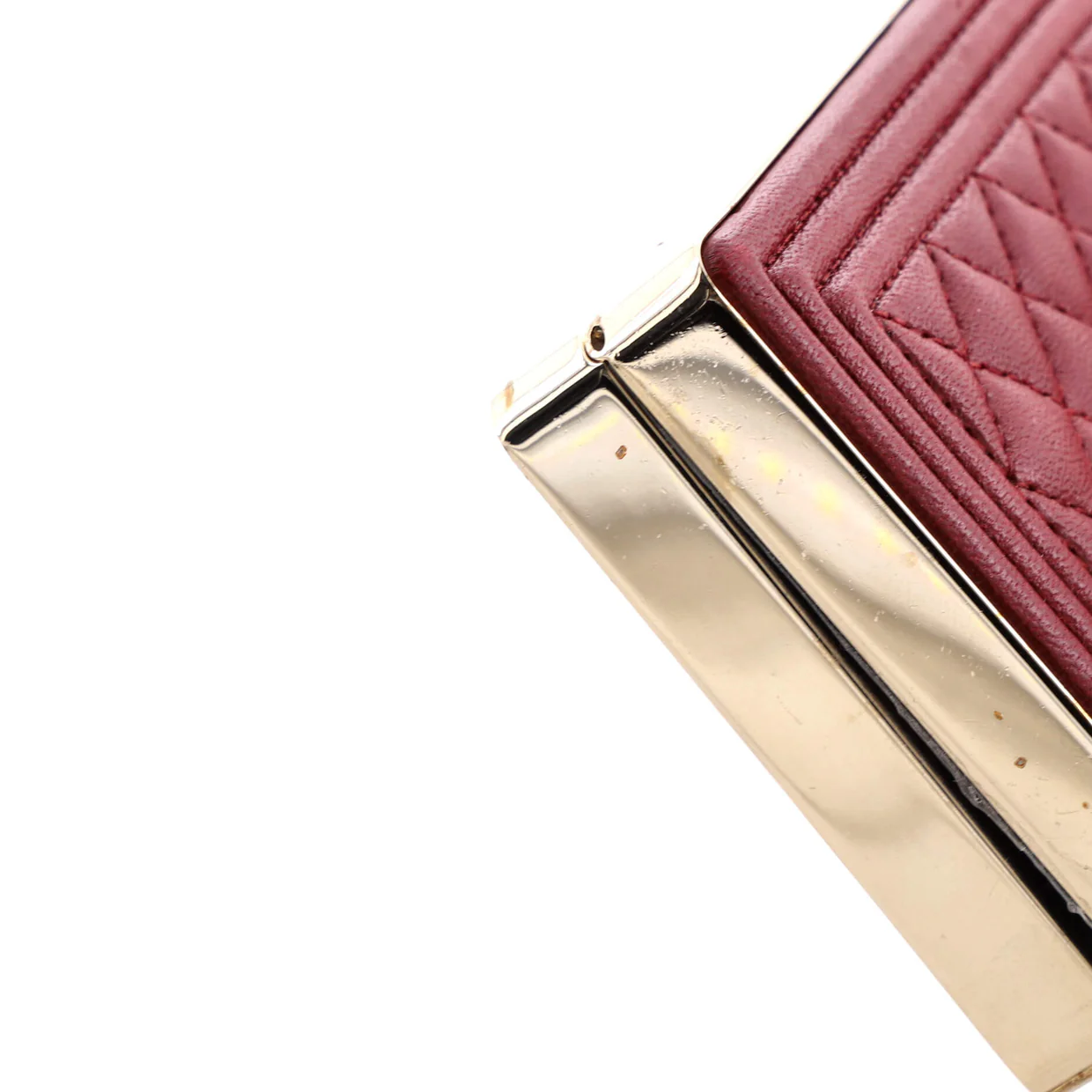 Boy Chain Box Minaudiere Quilted Lambskin - Deep Luxury