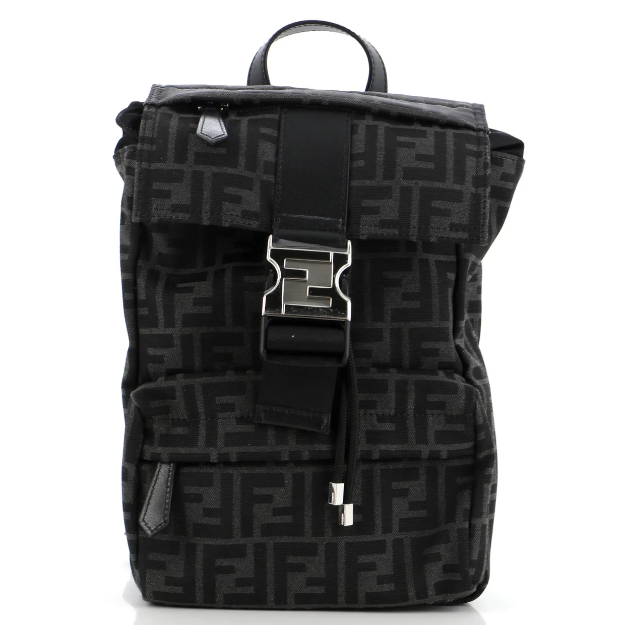 Fendiness Backpack Zucca Canvas Small - Deep Luxury