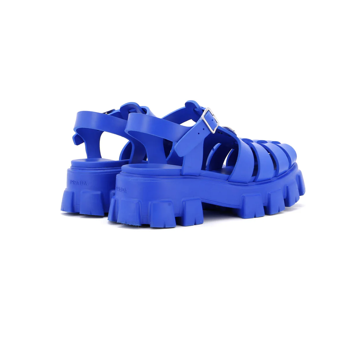 Women's Monolith Cage Platform Sandals Rubber - Deep Luxury