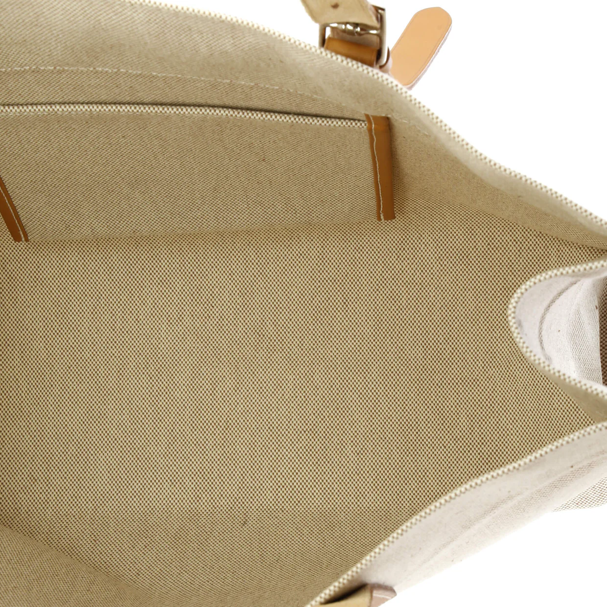 Etriviere Elan Shopping Tote Toile and Leather - Deep Luxury