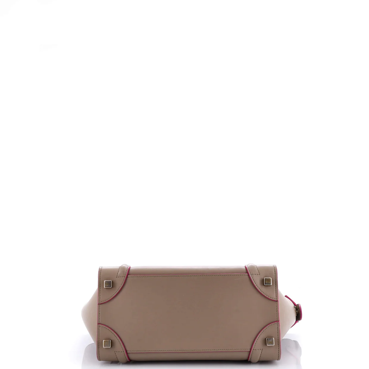 Luggage Bag Smooth Leather Micro - Deep Luxury