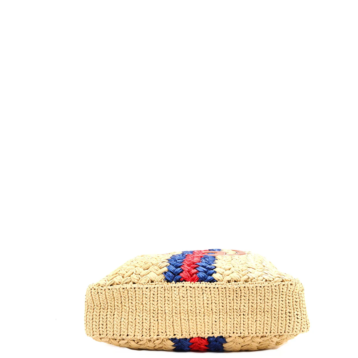 Blondie NM Open Tote Raffia Small - Deep Luxury