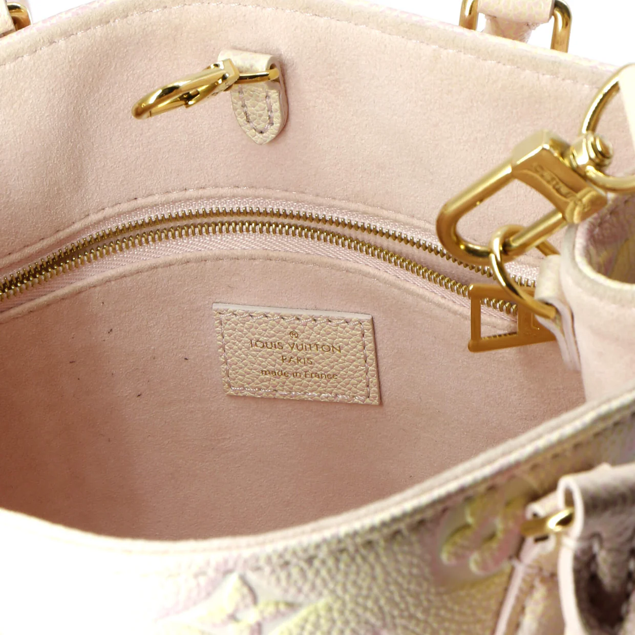 OnTheGo Tote Stardust Monogram Empreinte Leather PM - Deep Luxury