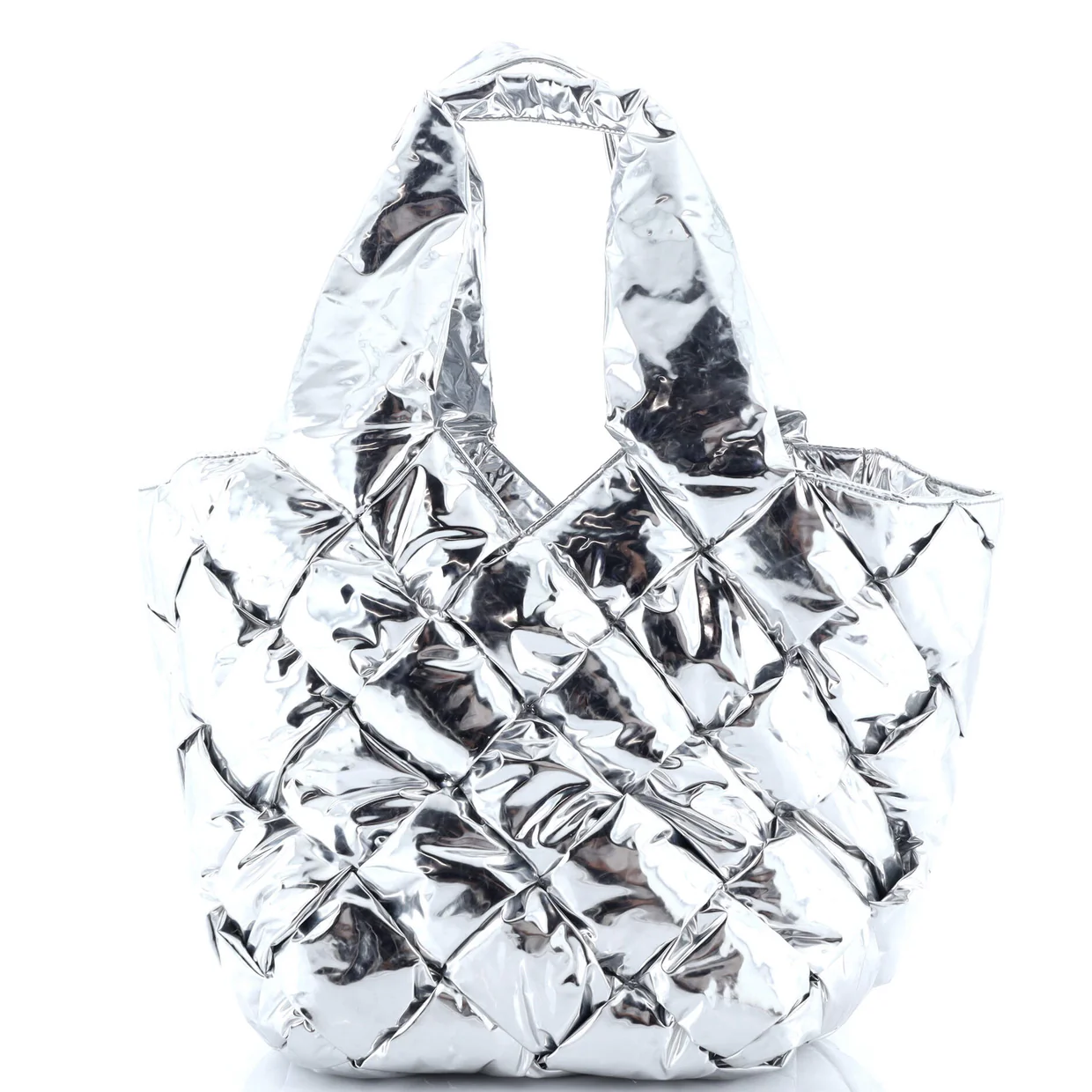 Cassette Paper Tote Patent - Deep Luxury