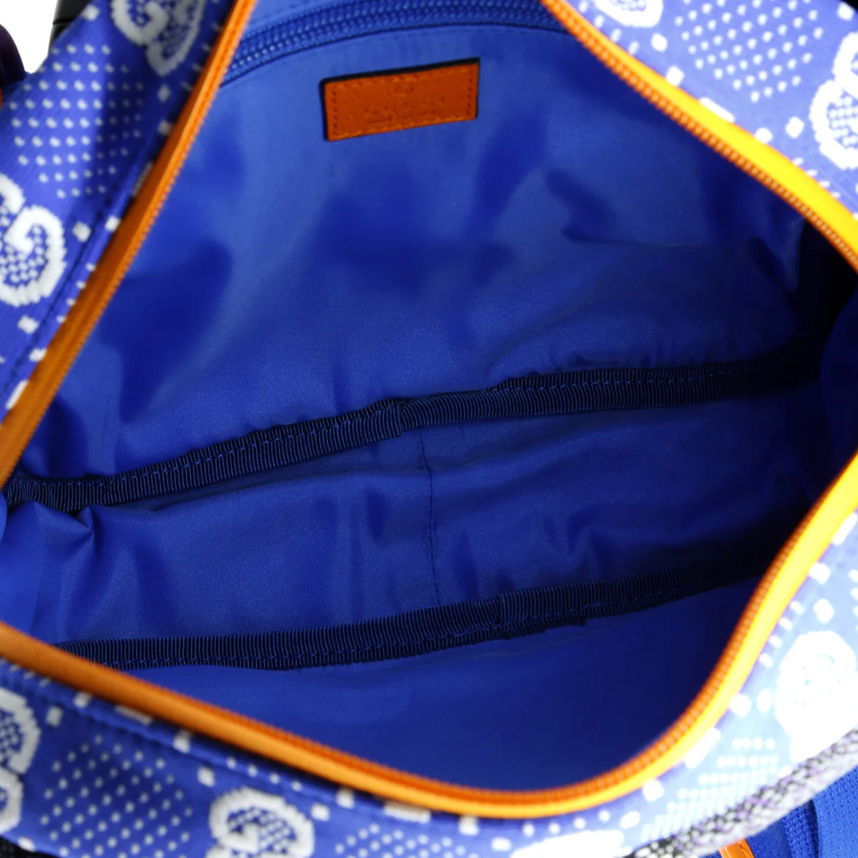 Buckle Flap Chest Strap Backpack GG Fabric with Rubber - Deep Luxury