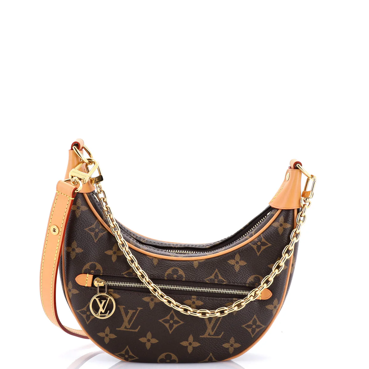 Loop Handbag Monogram Canvas - Deep Luxury
