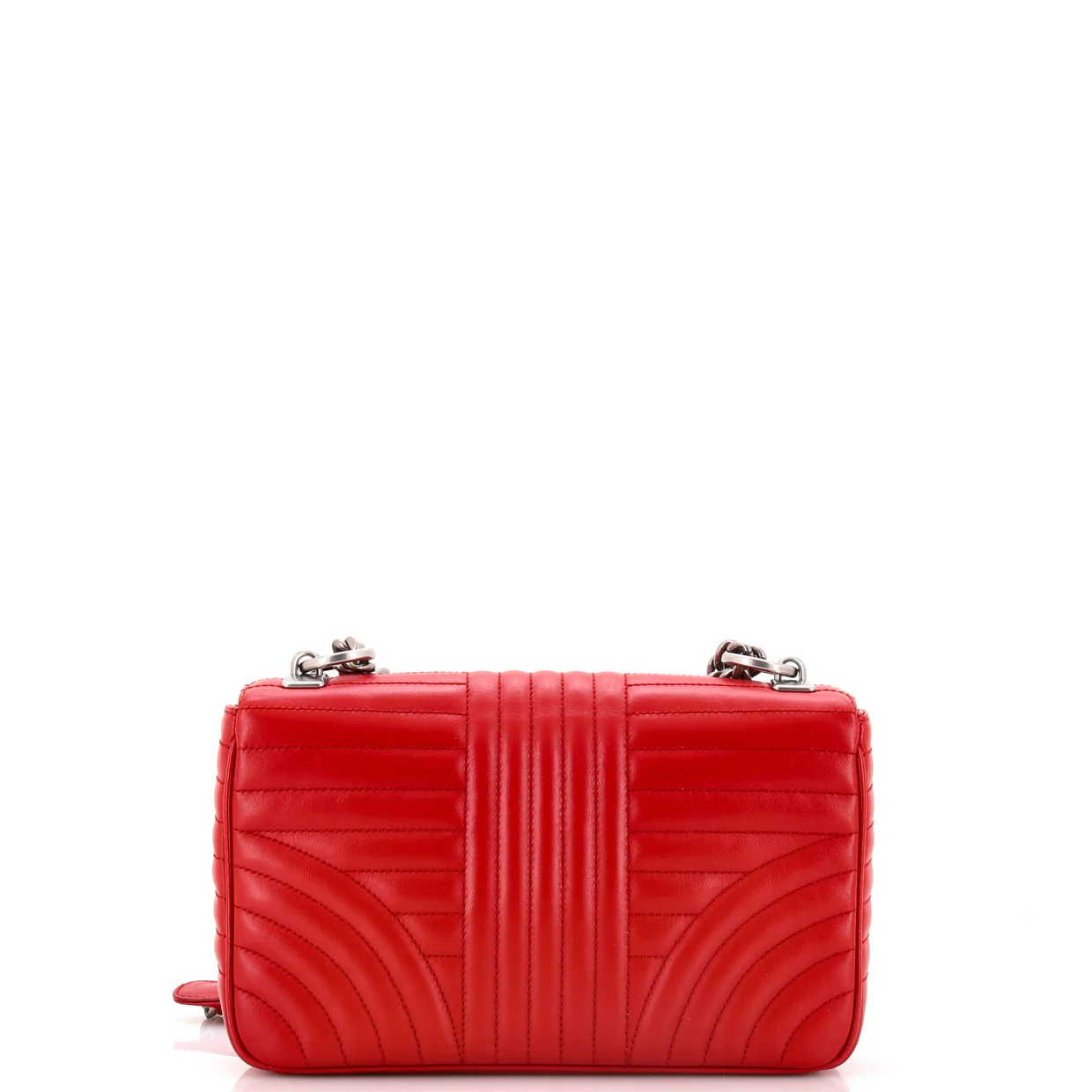 Chain Flap Shoulder Bag Diagramme Quilted Leather Medium - Deep Luxury
