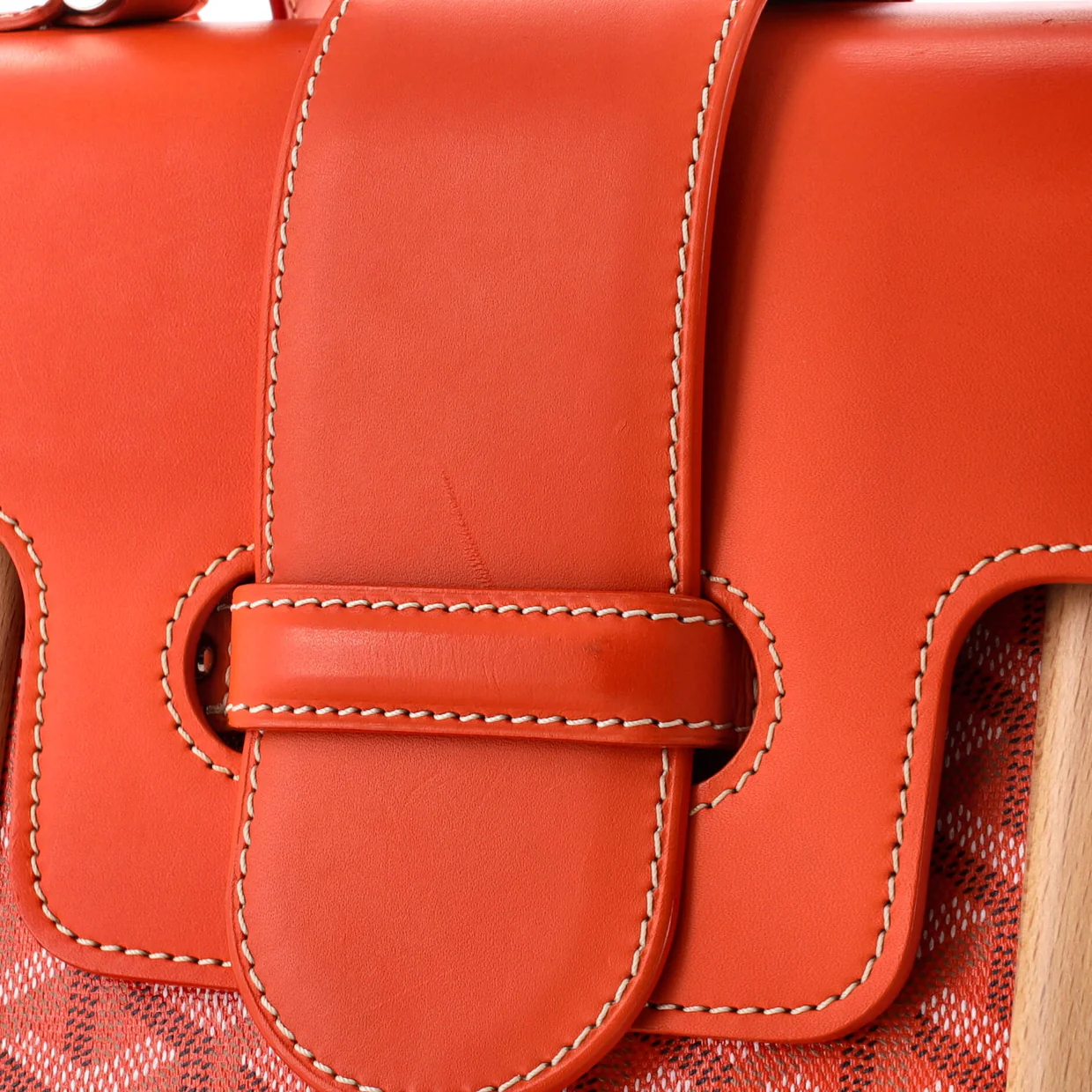 Saigon Top Handle Bag Coated Canvas with Leather MM - Deep Luxury