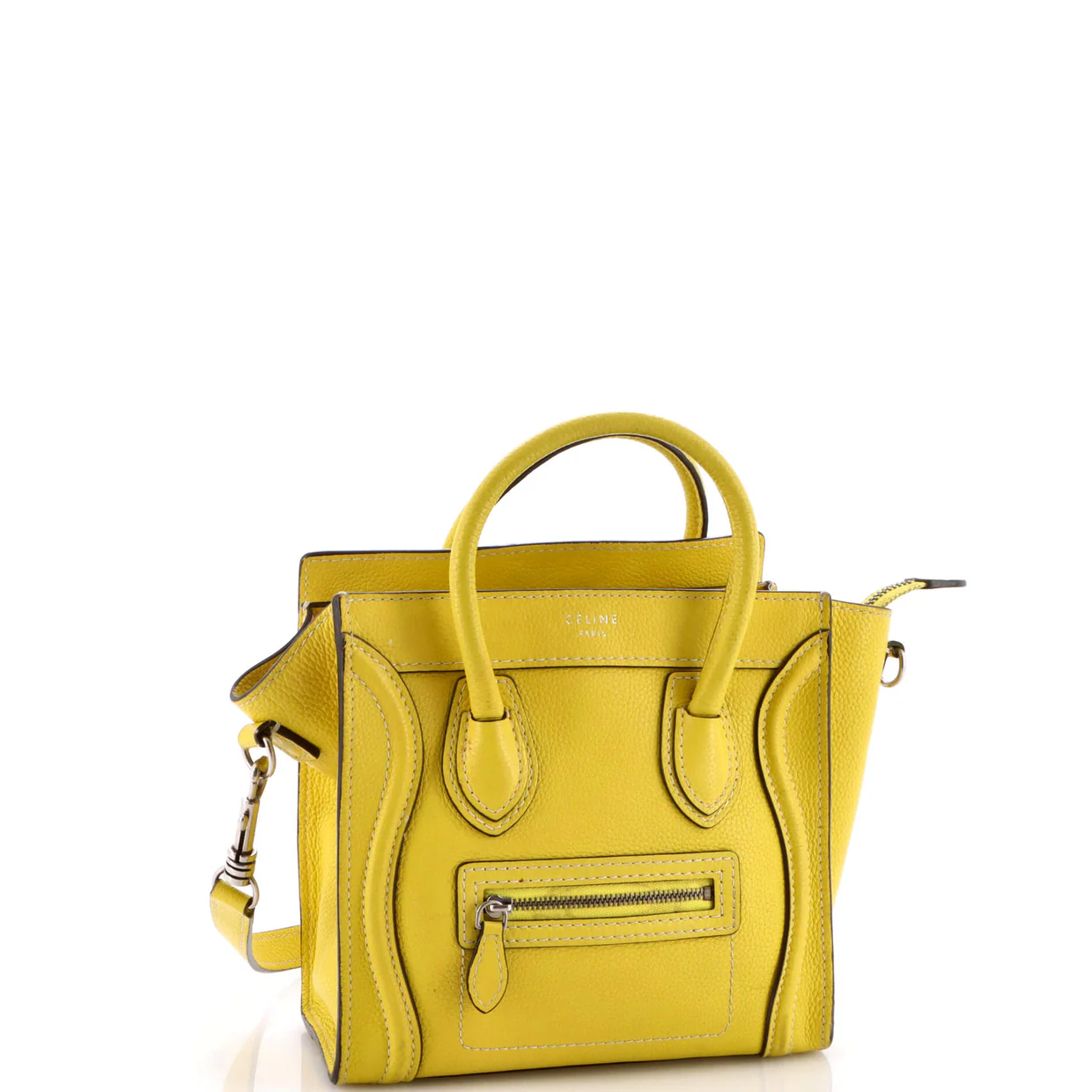 Luggage Bag Grainy Leather Nano - Deep Luxury