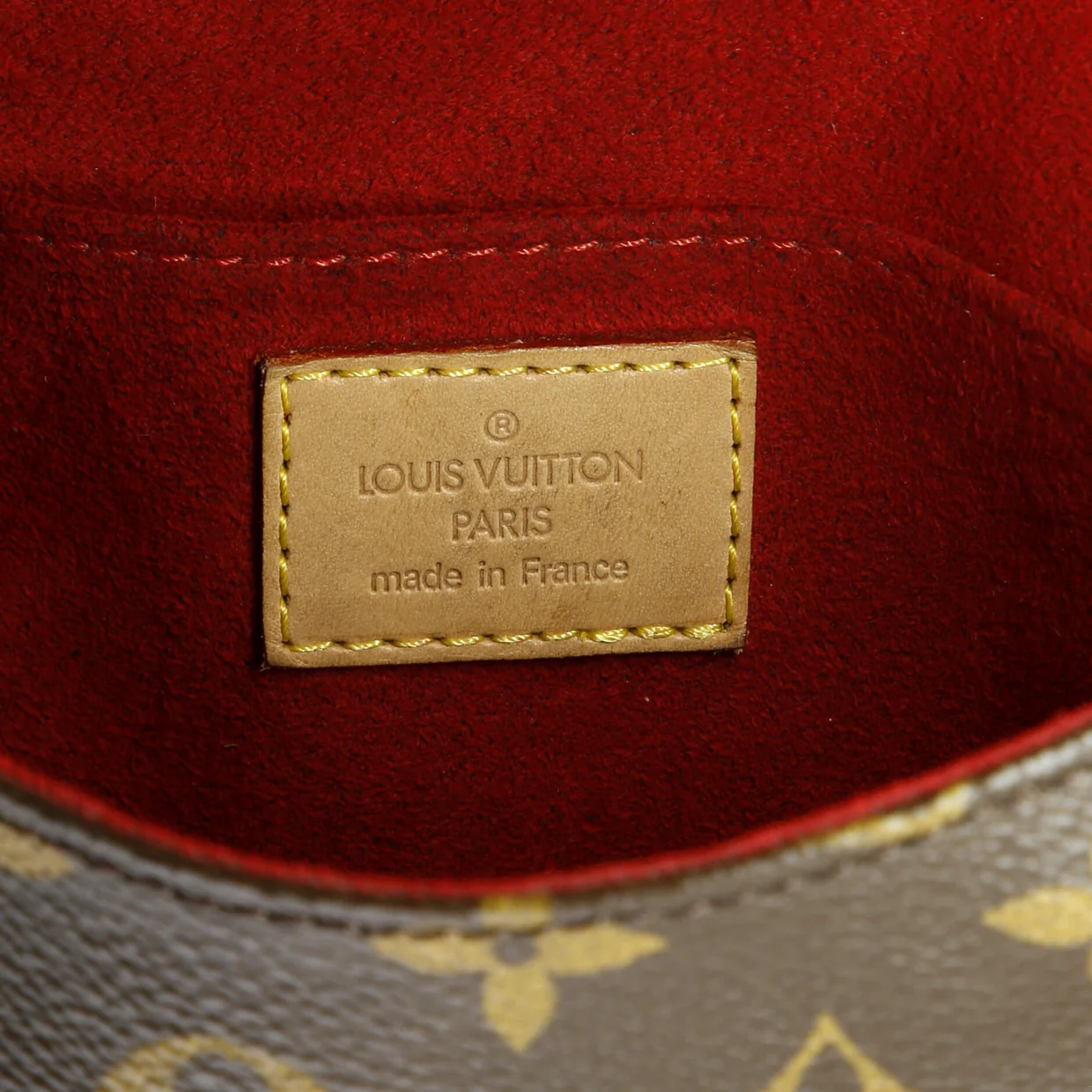 Tambourine Handbag Monogram Canvas - Deep Luxury