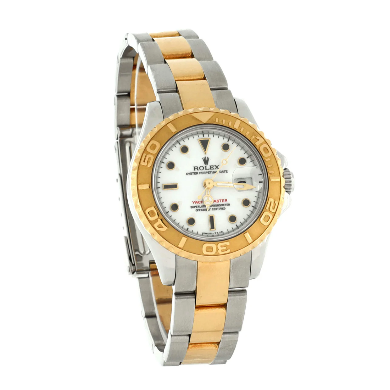 Oyster Perpetual Yacht-Master Automatic Watch Stainless Steel and Yellow Gold 29 - Deep Luxury