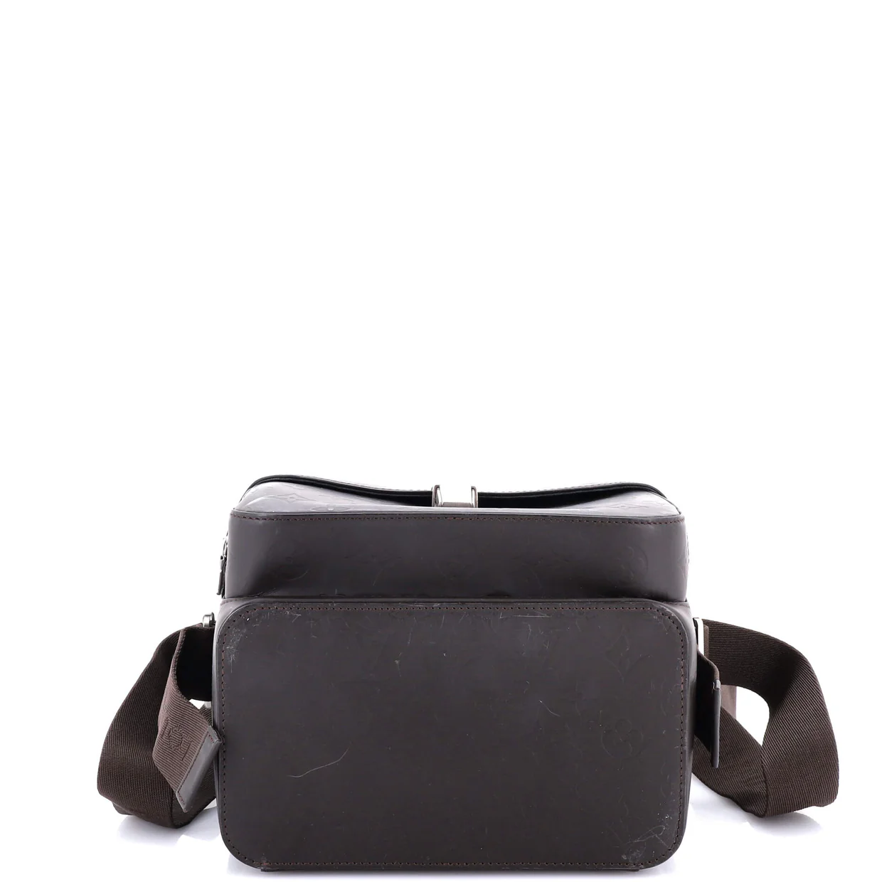 Charly Camera Bag Monogram Glace Leather - Deep Luxury