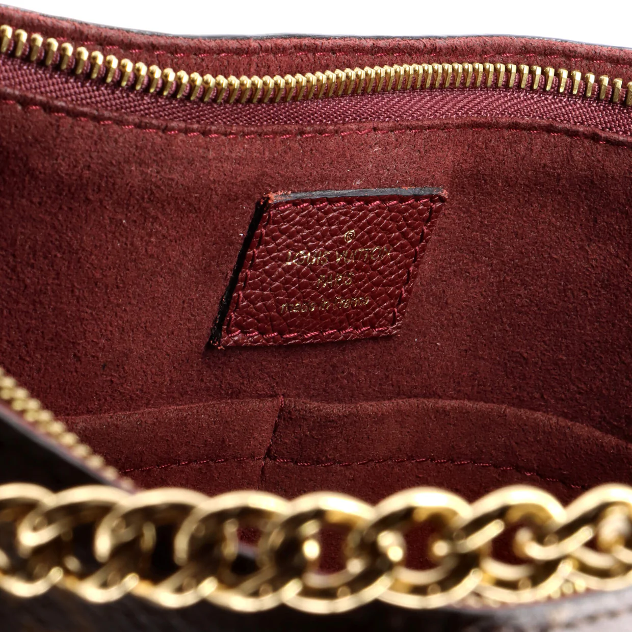 Surene Handbag Monogram Canvas with Leather MM - Deep Luxury