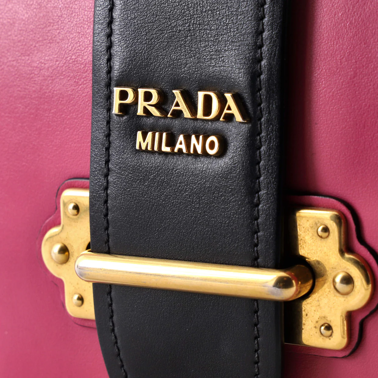 Pionniere Crossbody Bag City Calf with Saffiano Small - Deep Luxury