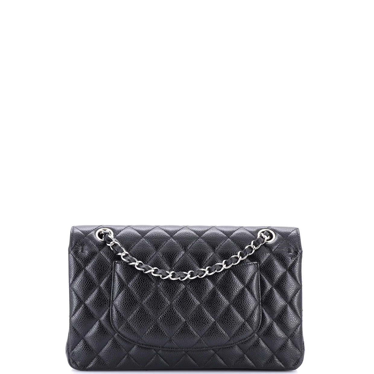 Classic Double Flap Bag Quilted Caviar Medium - Deep Luxury