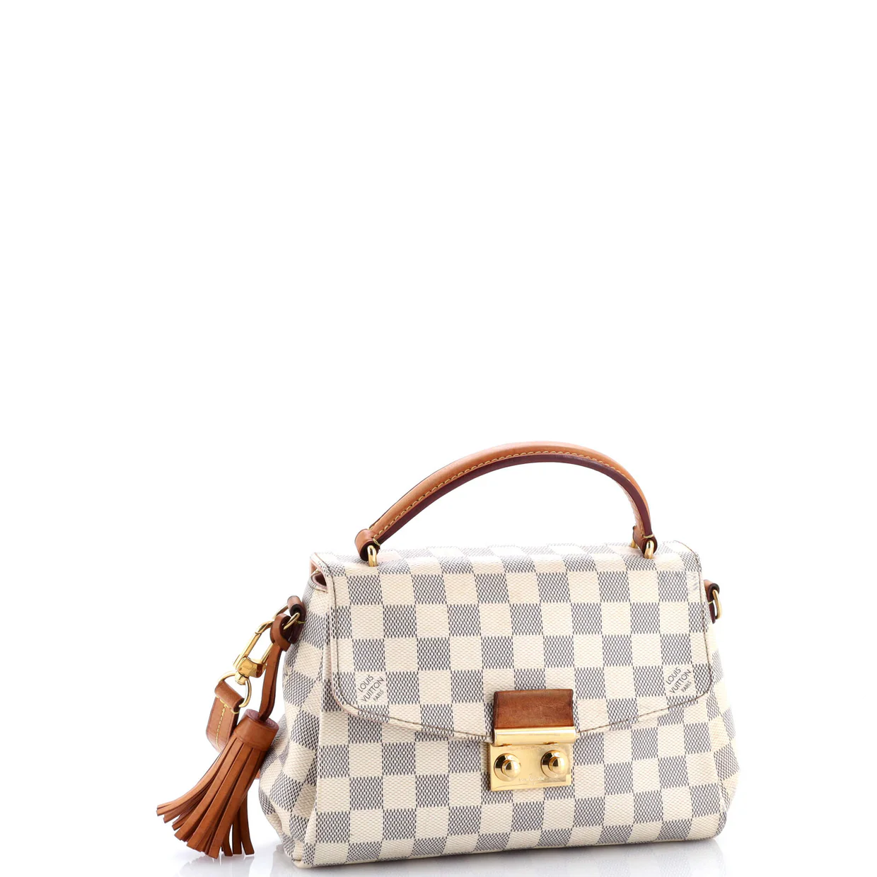 Croisette Handbag Damier - Deep Luxury