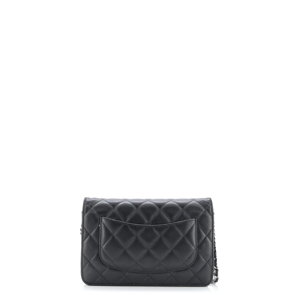 Wallet on Chain Quilted Lambskin - Deep Luxury