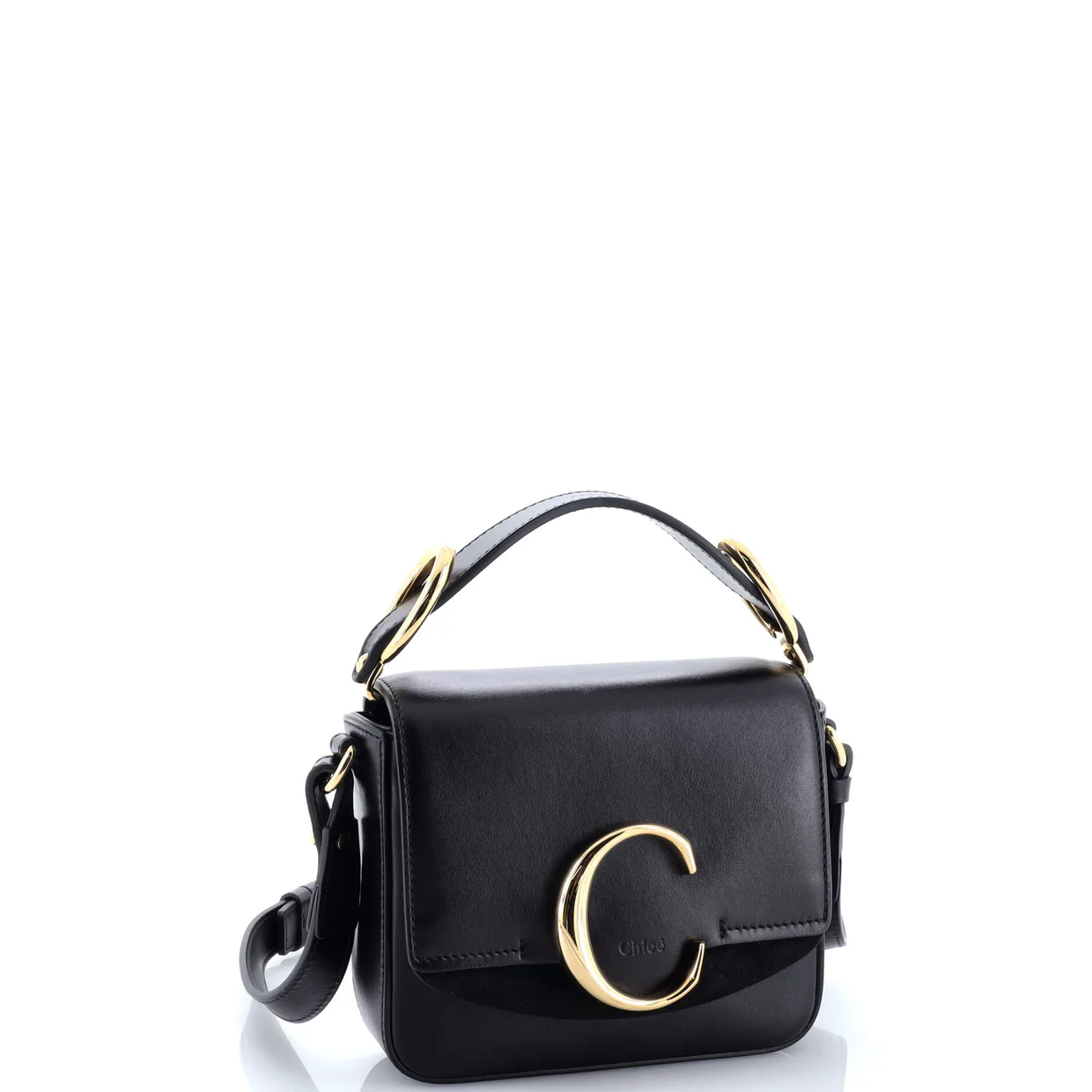 C Flap Bag Leather Mini - Deep Luxury