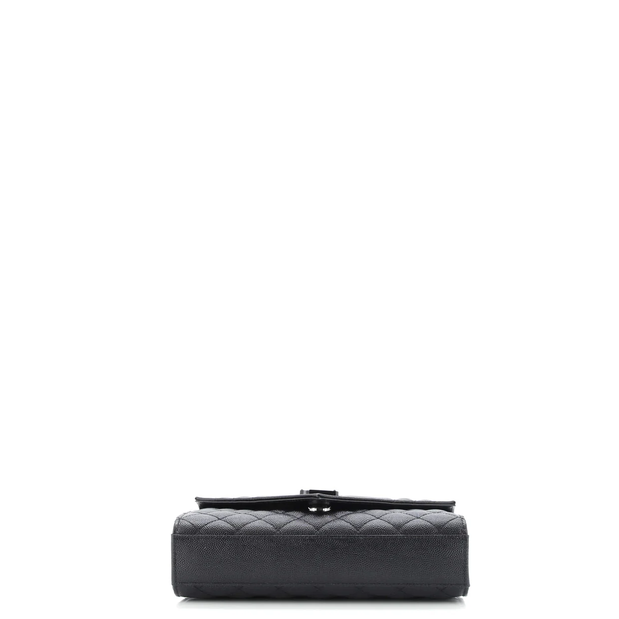 Classic Monogram Envelope Satchel Mixed Matelasse Leather Small - Deep Luxury